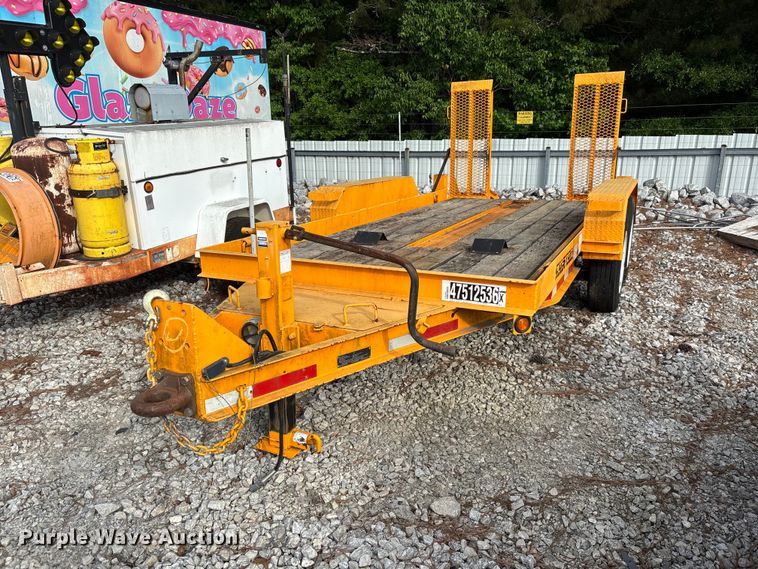 2020 Lucon 5T142BW-HDP equipment trailer - YA3088