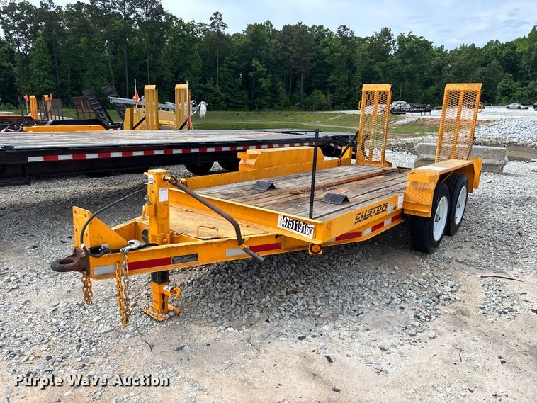 2020 Lucon 5T142BW-HDP equipment trailer - YA3089