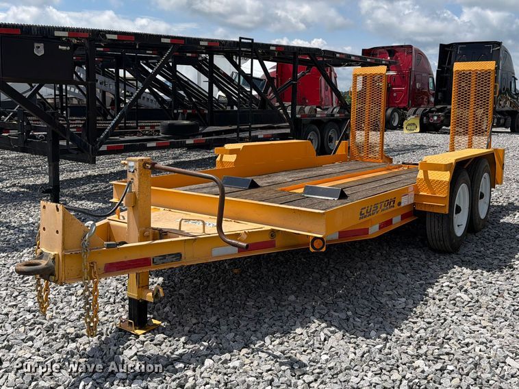 2020 Lucon 5T142BW-HDP equipment trailer - YA3105