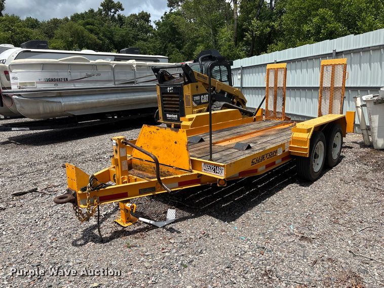 2020 Lucon ST142BW-HDP equipment trailer - YA3109