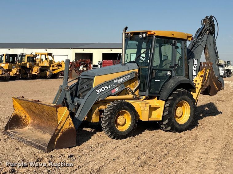 2008 John Deere 310SJ TC backhoe - EW4612