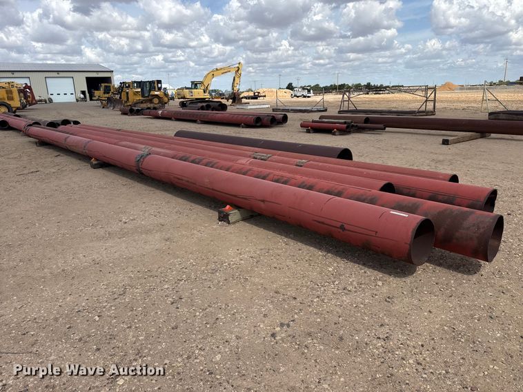 (6) joints of steel pipe - FB6534