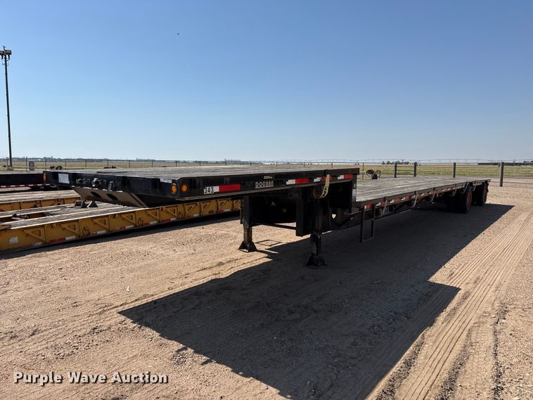 2008 Doonan 532DB-14A drop deck trailer - GP9658