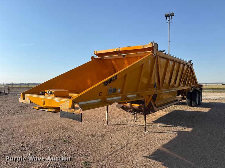 1991 Ranch Mfg bottom dump trailer - GP9662