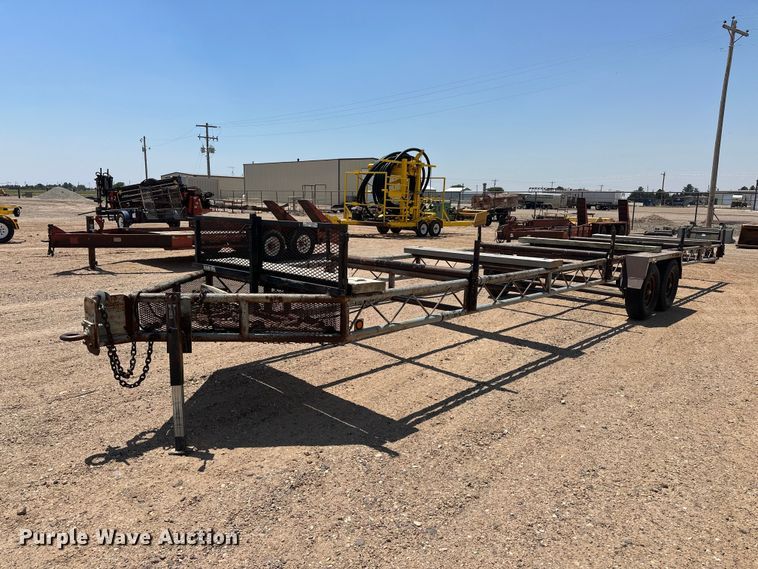 1999 Shop built pipe trailer - GP9679