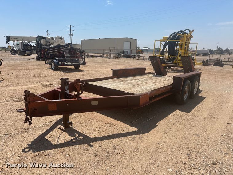 1994 Belshe equipment trailer - GP9681