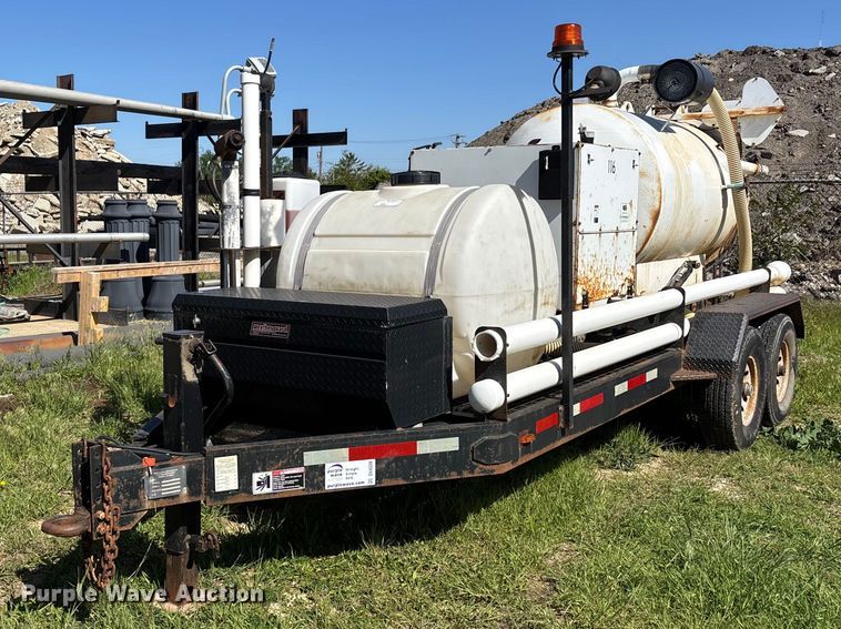 2001 High Lite V-T1500D vacuum trailer - DV4339