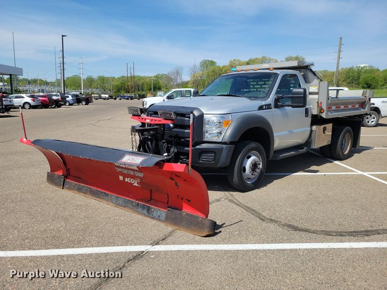2012 Ford  F450 Super Duty dump truck - DZ7137