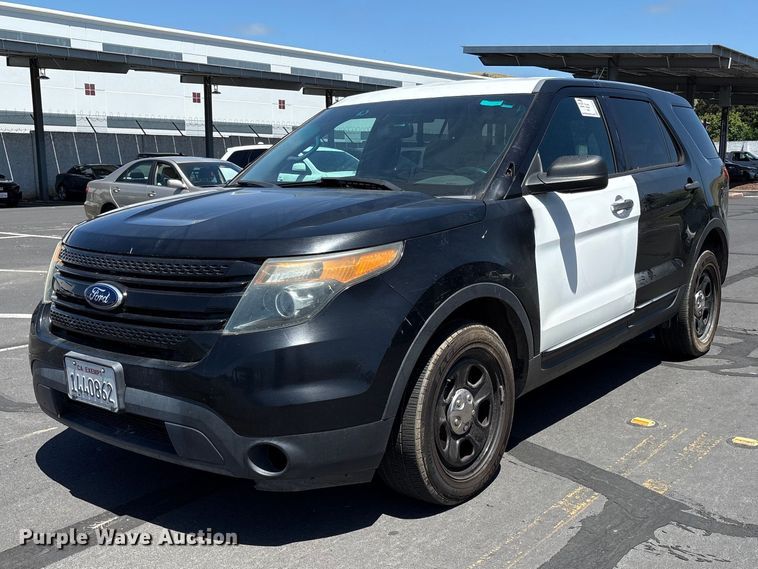 2014 Ford Explorer Police Interceptor SUV - EC8345