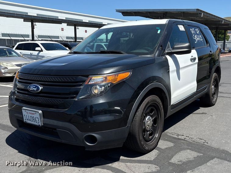 2014 Ford Explorer Police Interceptor SUV - EC8346