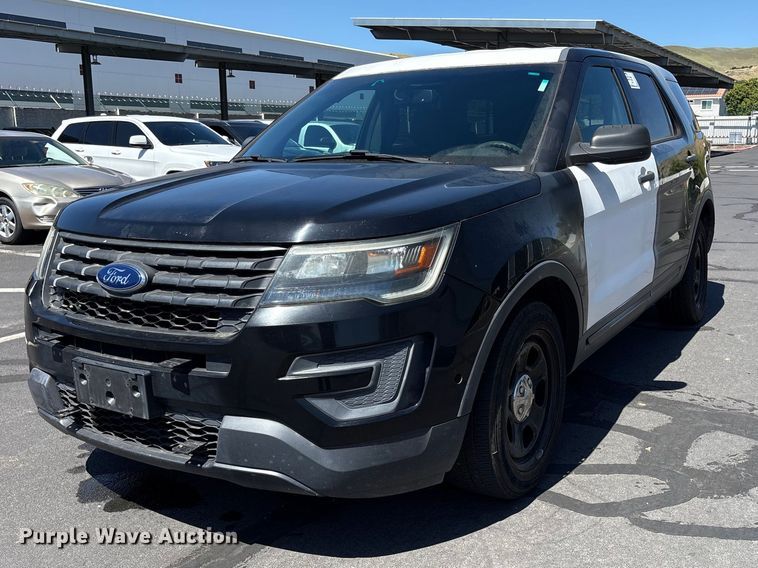 2017 Ford Explorer Police Interceptor SUV - EC8348