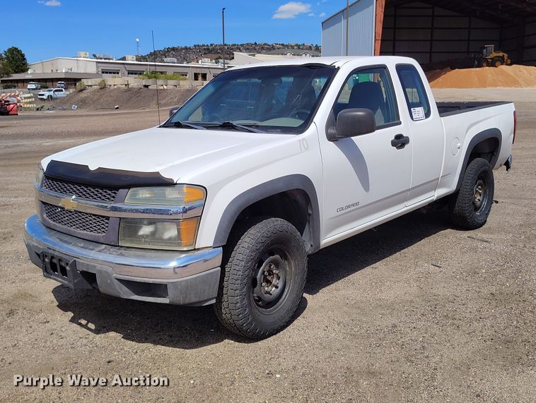 2005 Chevrolet Colorado Ext. Cab pickup truck - ED0034