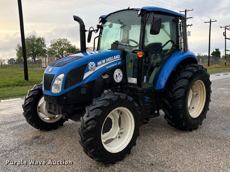 2019 New Holland Powerstar 120 MFWD tractor - ED5216