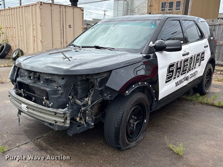2018 Ford Explorer Police SUV - ET2142