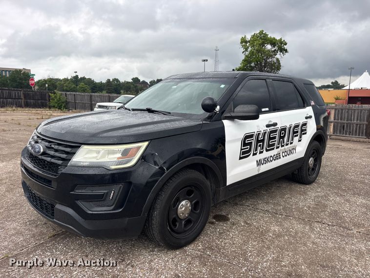 2018 Ford Explorer Police SUV - ET2143