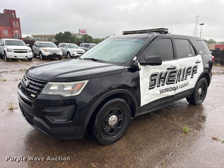 2016 Ford Explorer Police SUV - ET2146
