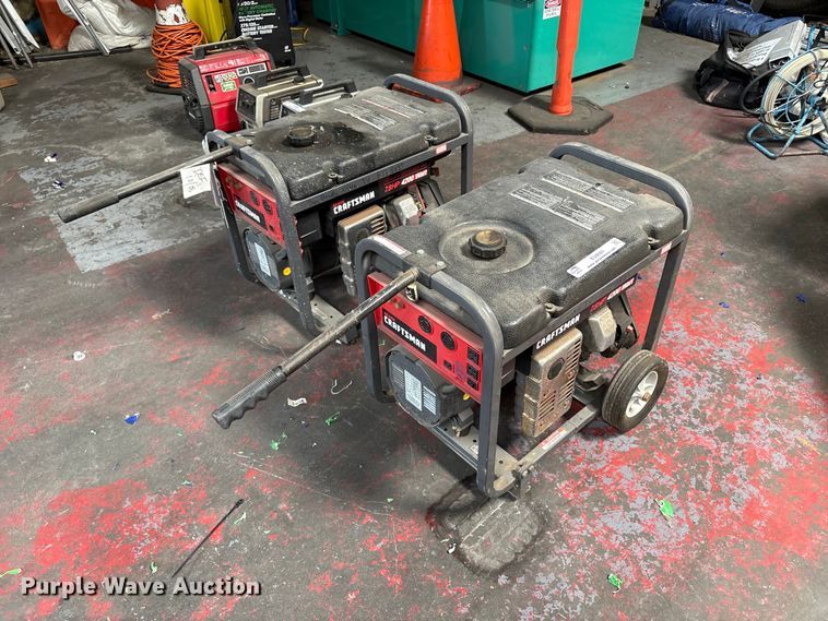 (2) Craftsman generators - EU8684