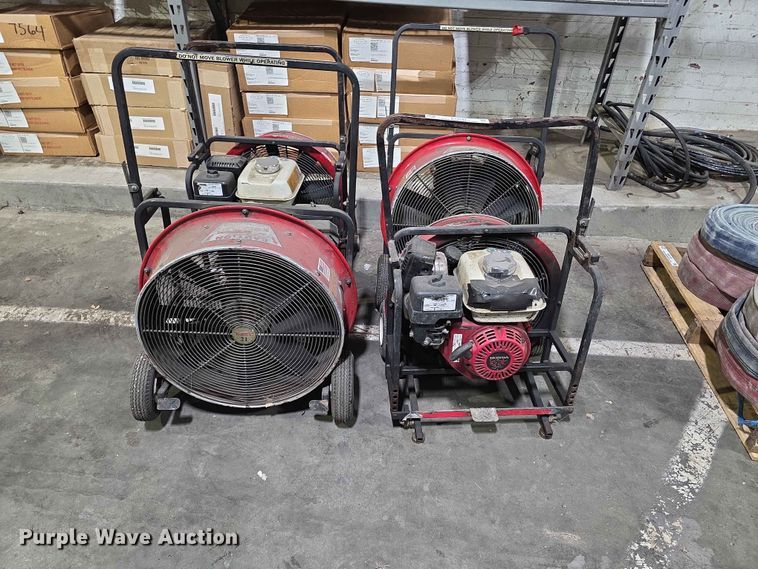 (4) Tempest fans - EV2127