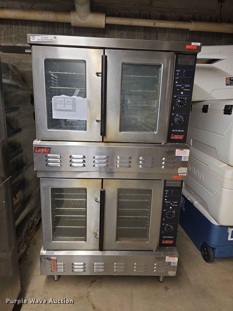 (2)Lang GCCOAP ovens - EV2223