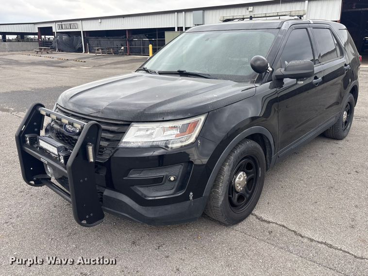 2018 Ford Explorer Police Interceptor SUV - EV2883