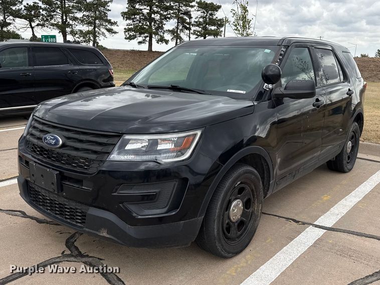 2019 Ford Explorer Police SUV - FB6652