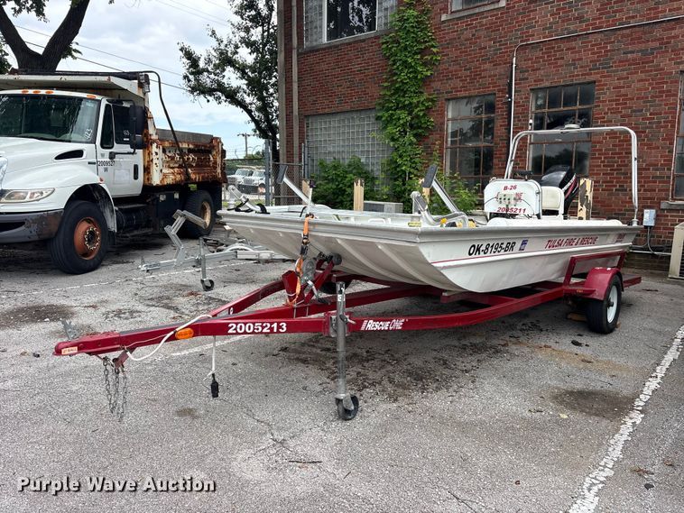 2005 Triton Rescue One 1600 boat - FB8794