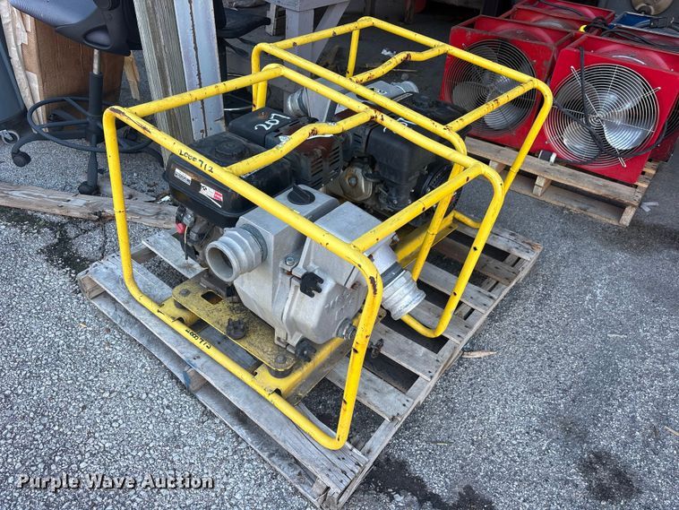 (2) Wacker Neuson PT3 pumps - FB8810