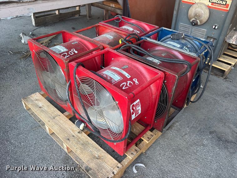 SuperVac P164SE,P164MM (6) fans - FB8811