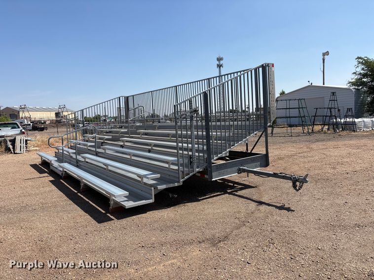 2013 Speedy Bleacher Corp. SPBL2707F451AHR portable bleachers - FC2294