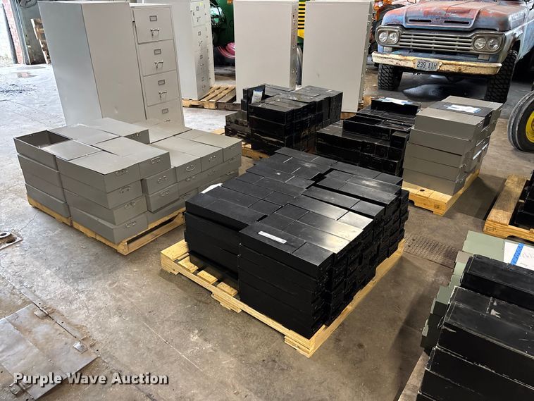 (4) pallets of lock boxes - FC5771