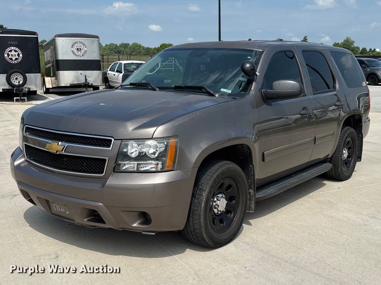 2013 Chevrolet Tahoe Police SUV - FG0450