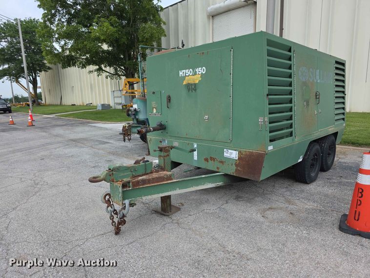 1992 Sullair H750/150DTQCAT air compressor - FH6216