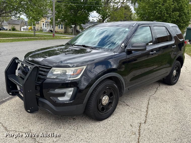 2017 Ford Explorer Police Interceptor SUV - ND9477