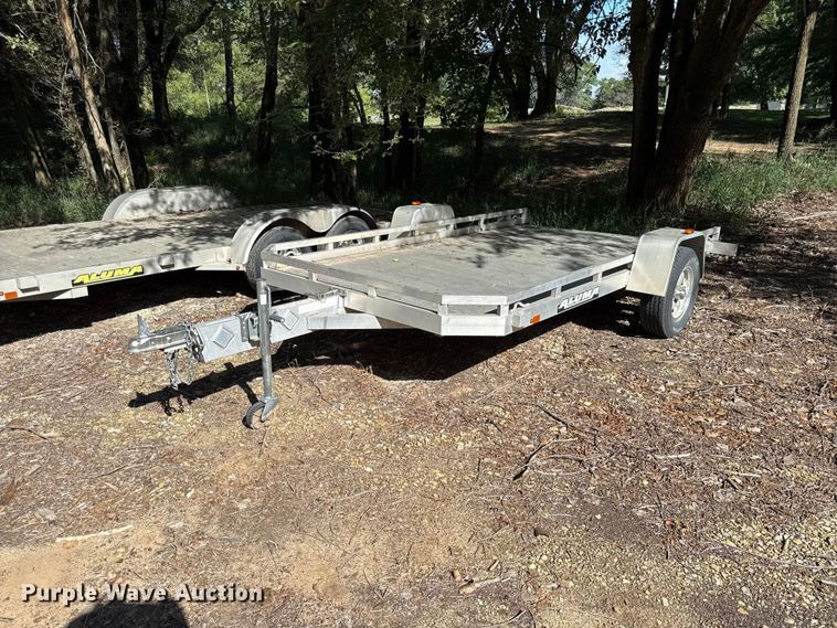 2018 Aluma 7712HTILT tilt deck utility trailer - EN0450