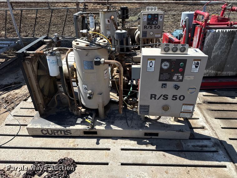 Curtis R/S 50 rotary screw air compressor - FB6704
