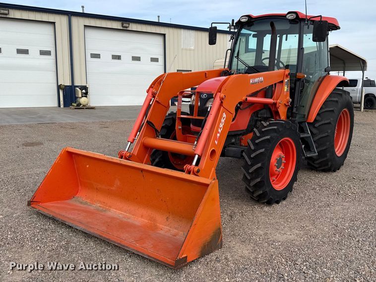 2012 Kubota M8560 MFWD tractor - FC2329