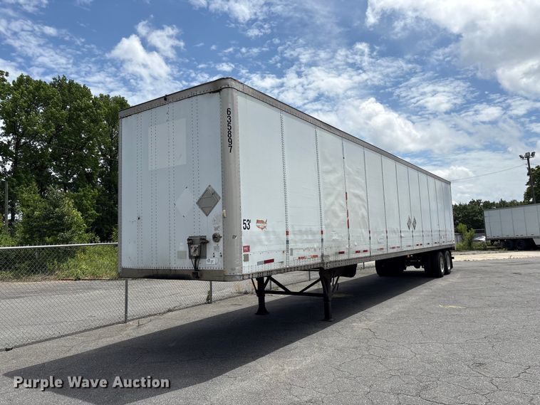 2005 Wabash dry van trailer - EF1218