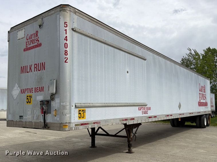 2002 Wabash National Corporation dry van trailer - EW2039