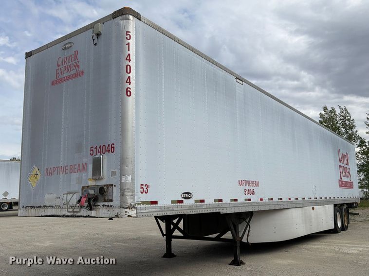 2007 Strick Corp. dry van trailer - EW2044