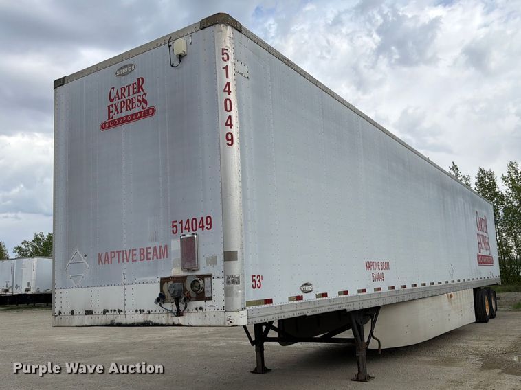 2007 Strick Corp. dry van trailer - EW2045