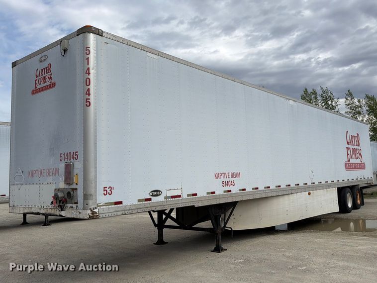 2007 Strick Corp. dry van trailer - EW2046