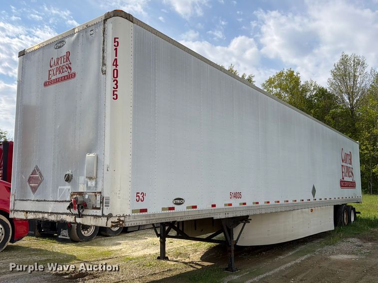 2007 Strick Corp. dry van trailer - EW2048
