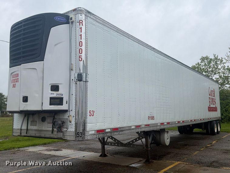 2011 CIMC 531SRB05 refrigerated van trailer - EW2074