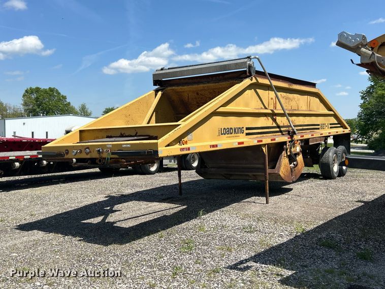 1992 Load King 1827-X bottom dump trailer - FC2530
