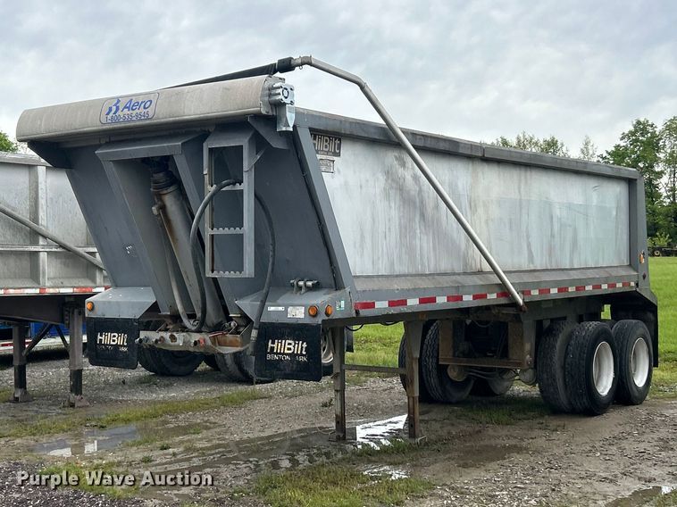 2005 Hilbilt 2426FLXPA end dump trailer - FC2563