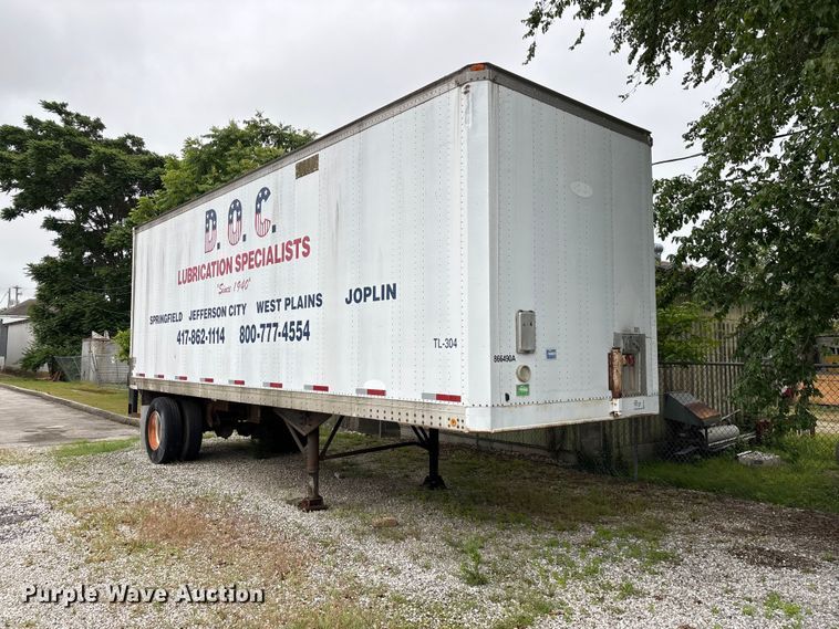 1986 Strick dry van trailer - FG0384
