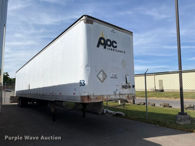 2004 Hyundai Translead V12530152AJS dry van trailer - FI1004
