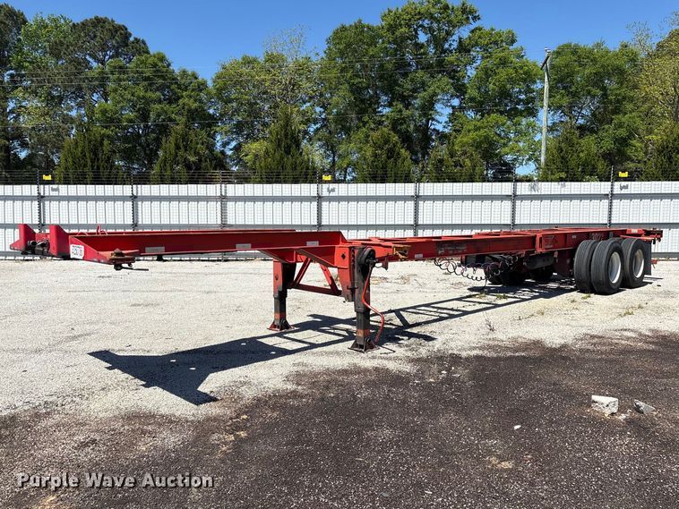 2023 Corpus Trailers Evolution extendable container trailer - YA2955