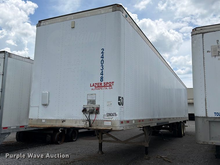 2004 Great Dane dry van trailer - YA3612