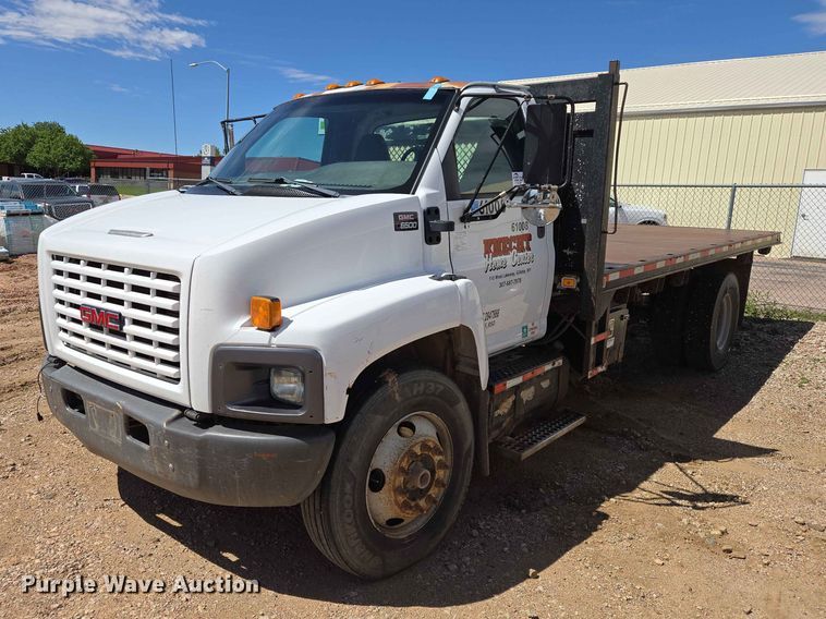 2005 GMC C6500 dump flatbed truck - DP8936